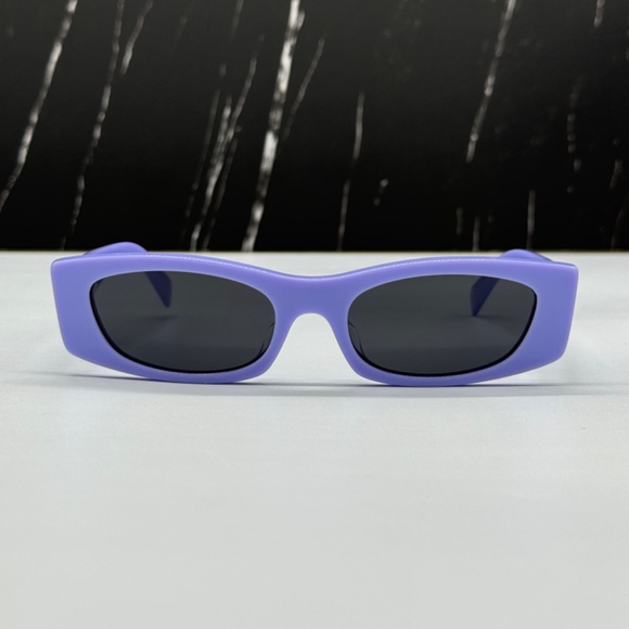 NEW CL40245U 78A CELINE PURPLE GREY SQUARE WOMEN CELINE SUNGLASSES main image 5